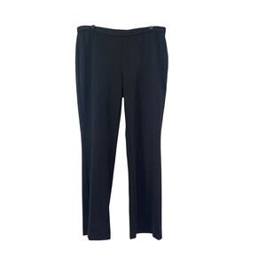 Chico's Pants Womens 2S Gray Ponte Stretch Knit Regular